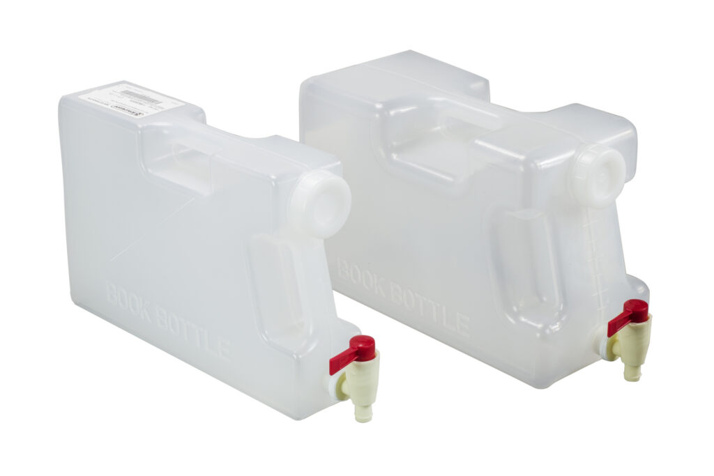 Book Bottles with Spigot