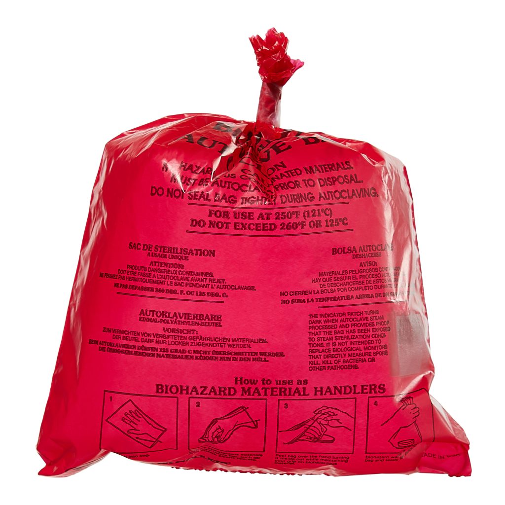 Benchtop Biohazard Bags