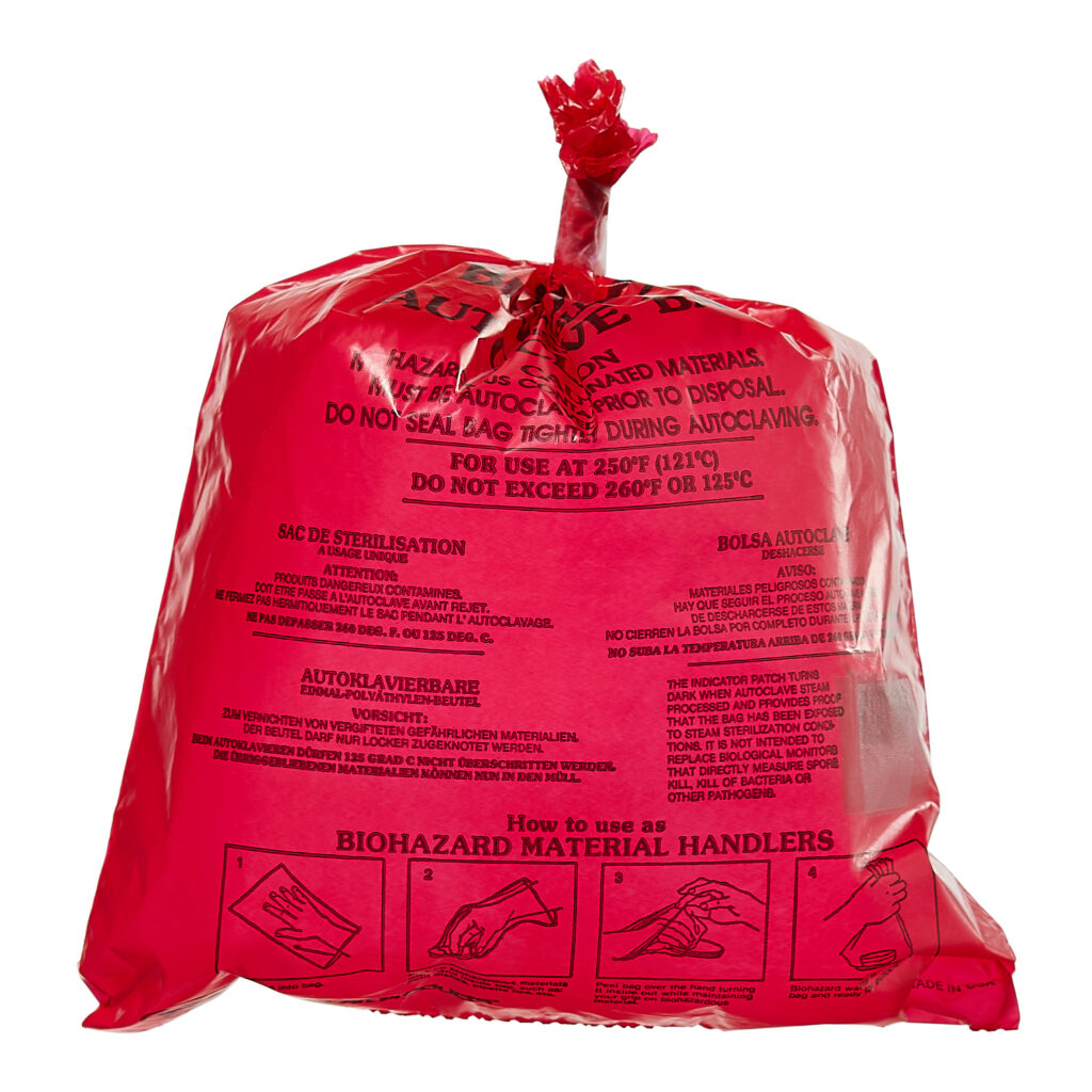 Benchtop Biohazard Bags