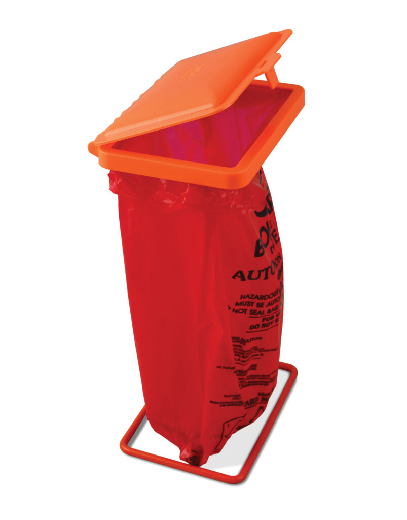 Poxygrid® Benchtop Biohazard Bag Holder Kit