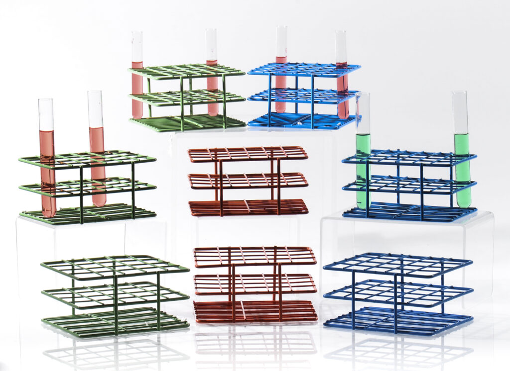 Poxygrid® “Half-Size” Test Tube Racks