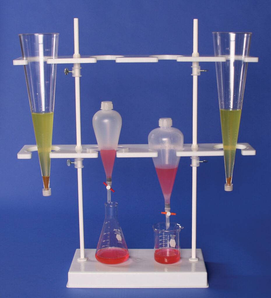 Imhoff Cone & Separatory Funnel Rack