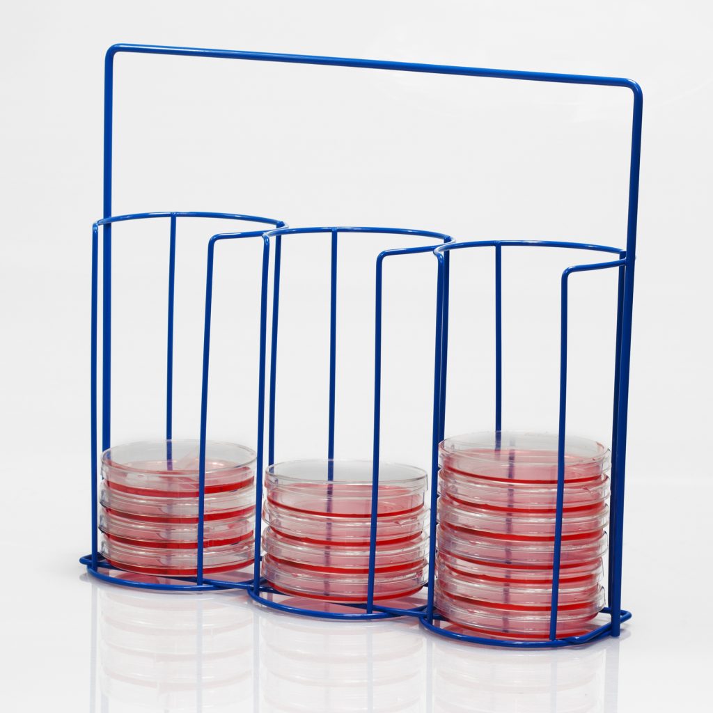 Poxygrid® 100 mm Petri Dish Carrying Racks
