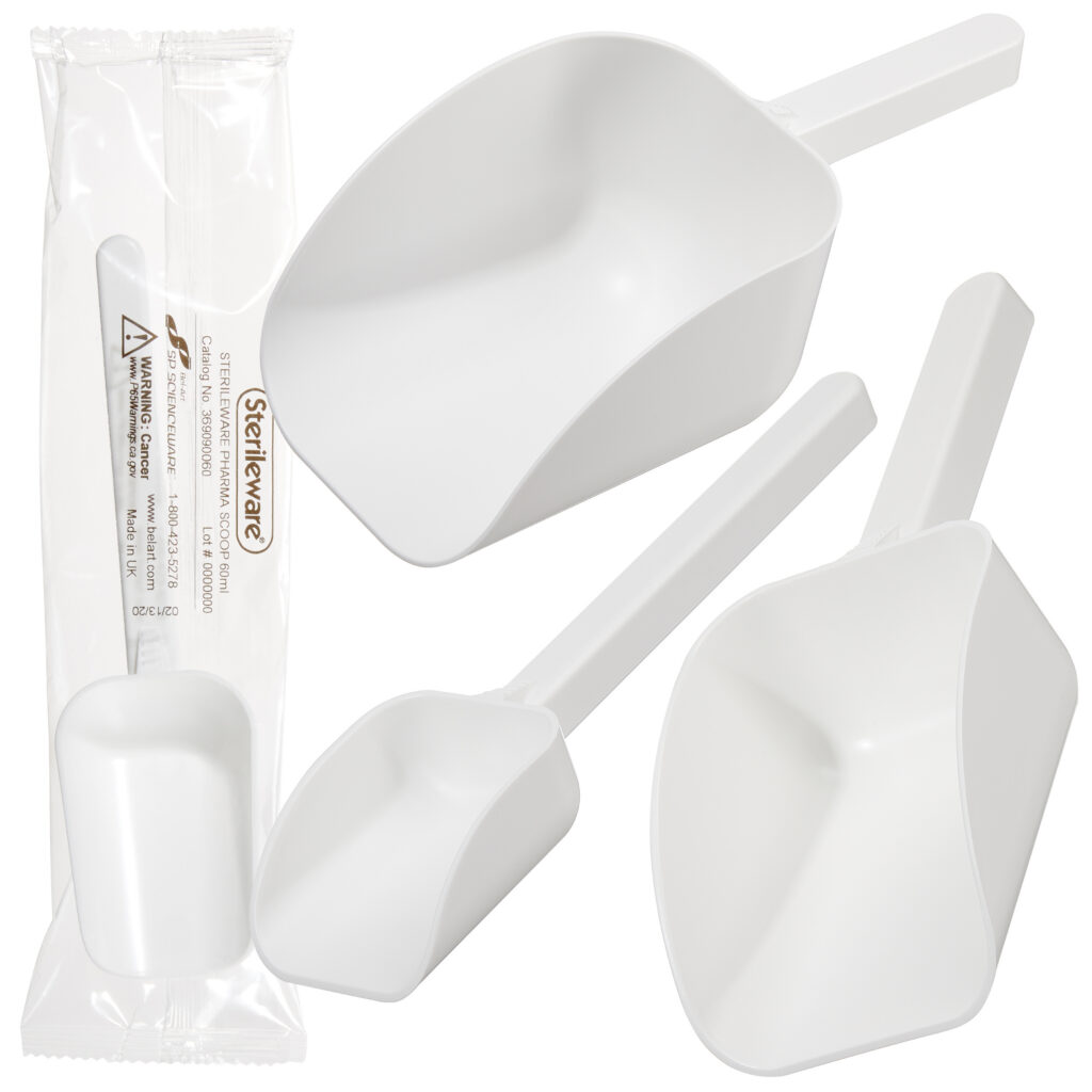Sterileware Pharma Scoops – White