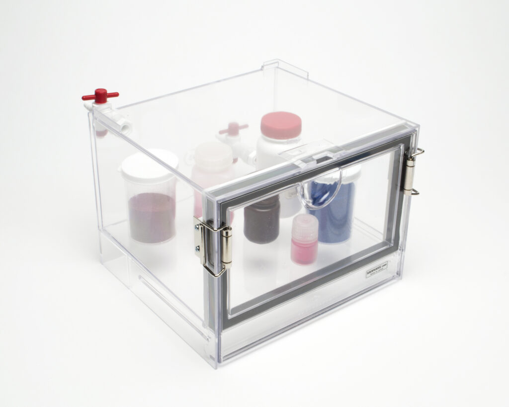 Dry-Keeper Small, Stacking Gas-Purge Desiccator Cabinet