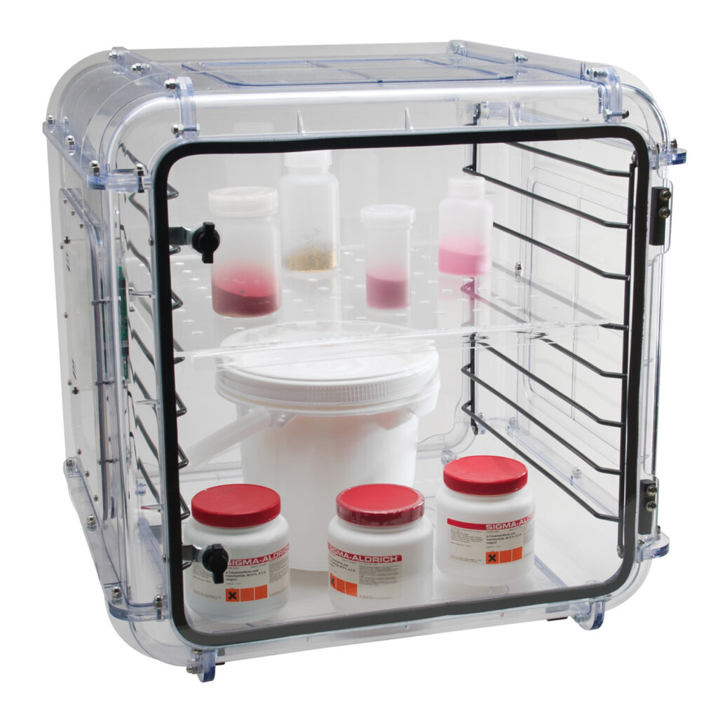 Grande Desiccator Cabinet – Gas Purge