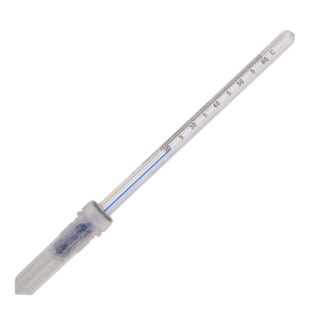 H-B DURAC® Plus Dry Block/Incubator Liquid-in-Glass Thermometers; Partial Immersion, Organic Liquid Fill