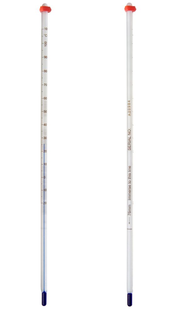 H-B DURAC® Plus Ultra Low Liquid-in-Glass Laboratory Thermometers