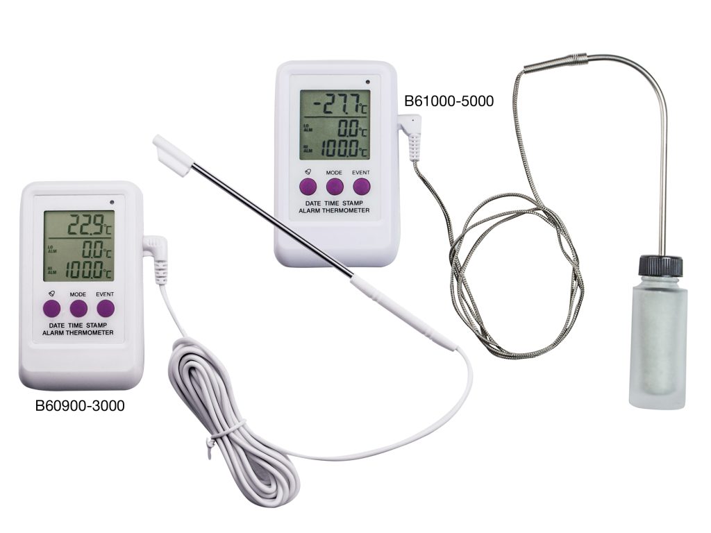 H-B DURAC® Calibrated Electronic Thermometers with Stainless Steel Probe
