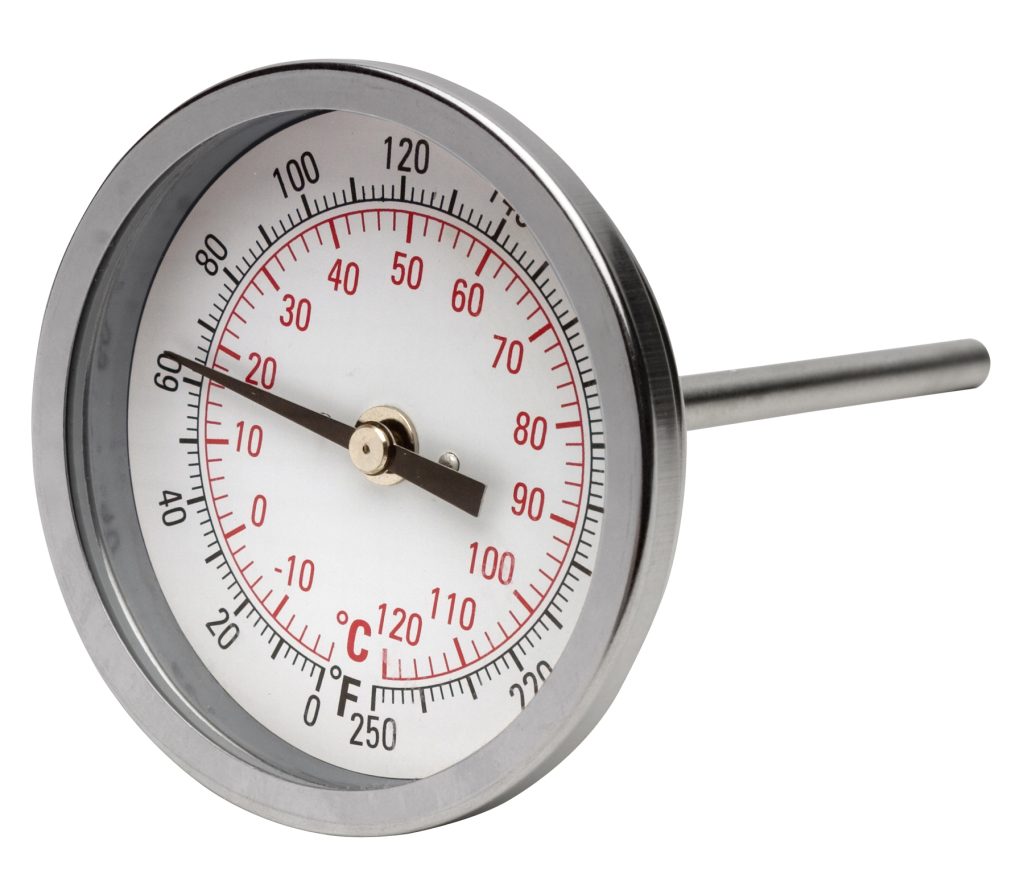 H-B DURAC® Bi-Metallic Dial Thermometer with 1/2″ NPT Threaded Connection