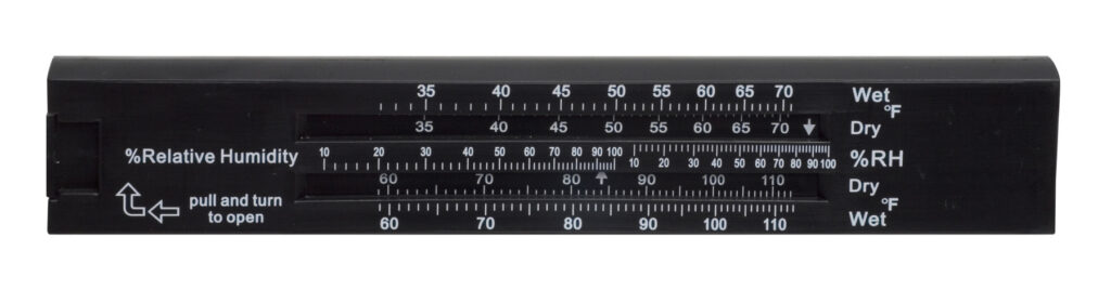 H-B DURAC® Compact Sling Psychrometer