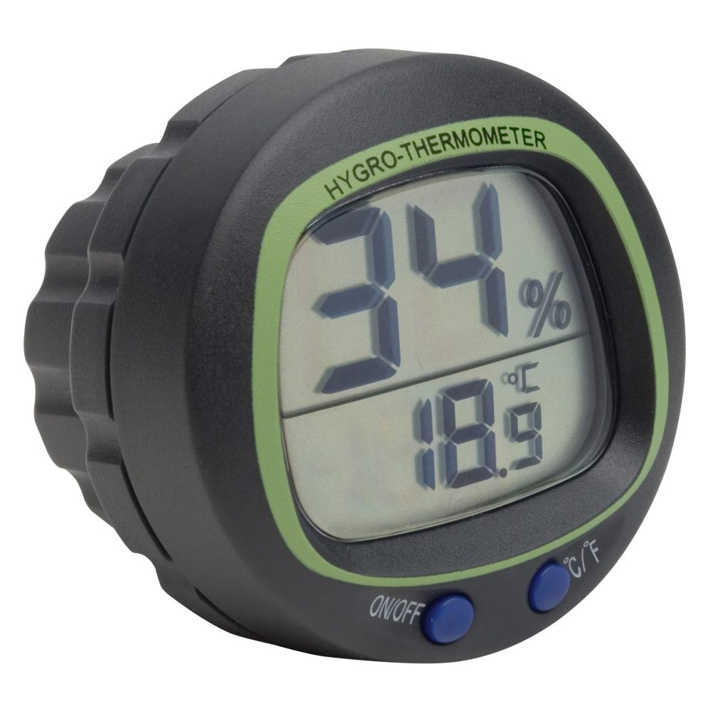 H-B DURAC® Electronic Thermometer-Hygrometer, Panel Mount