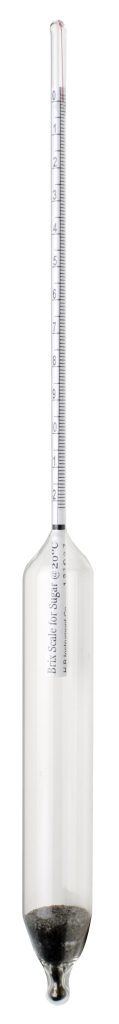 H-B DURAC® Brix Sugar Scale Plain Form Hydrometers; Traceable to NIST