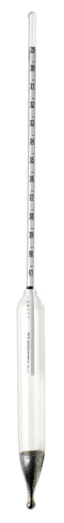 H-B DURAC® Baume Plain Form Hydrometers; Traceable to NIST