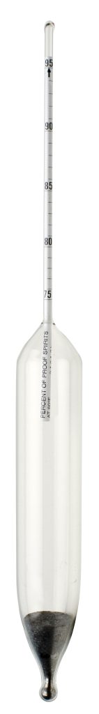 H-B DURAC® Alcohol Proof – Ethyl Alcohol Hydrometers; Traceable to NIST