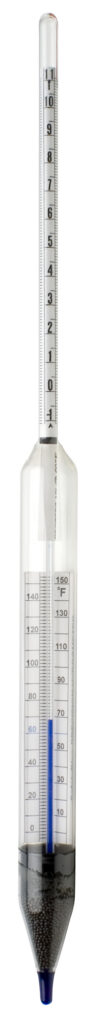H-B DURAC® Safety API Combined Form Thermo-Hydrometers; Traceable to NIST