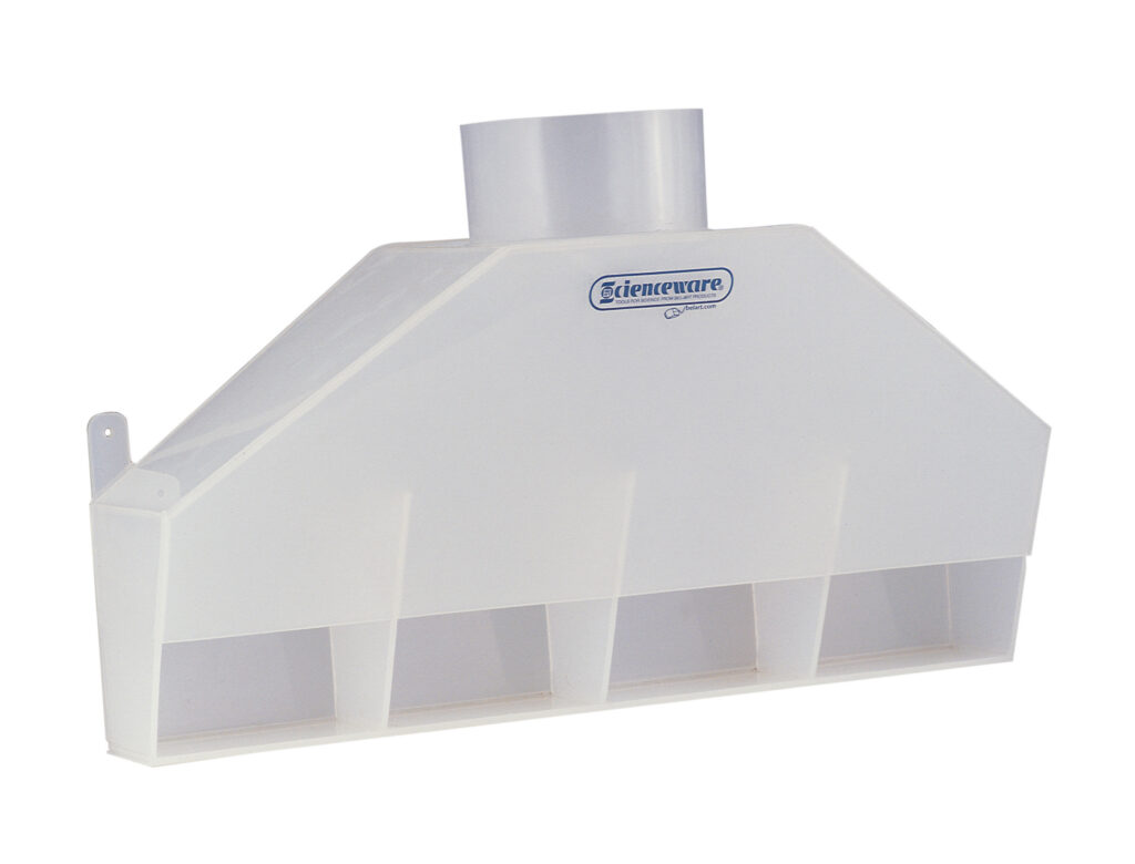 Tapered Rear Exhaust Fume Hoods