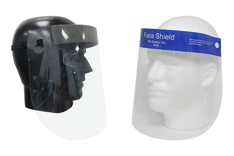 Full Coverage Face Shields with Anti-Fog