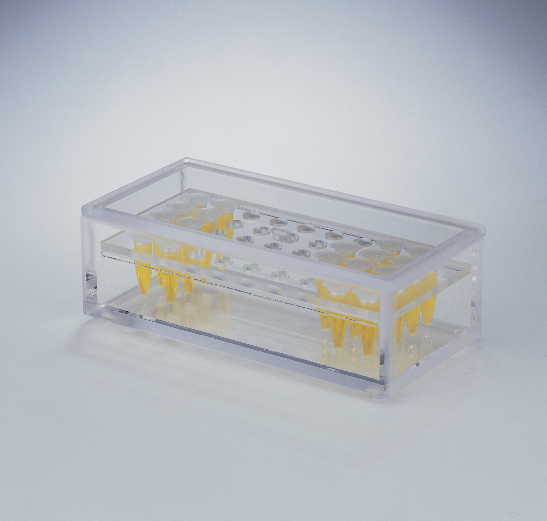 SP Bel-Art Microcentrifuge Tube Beta Box; 1.5ml, 36 Places, Acrylic