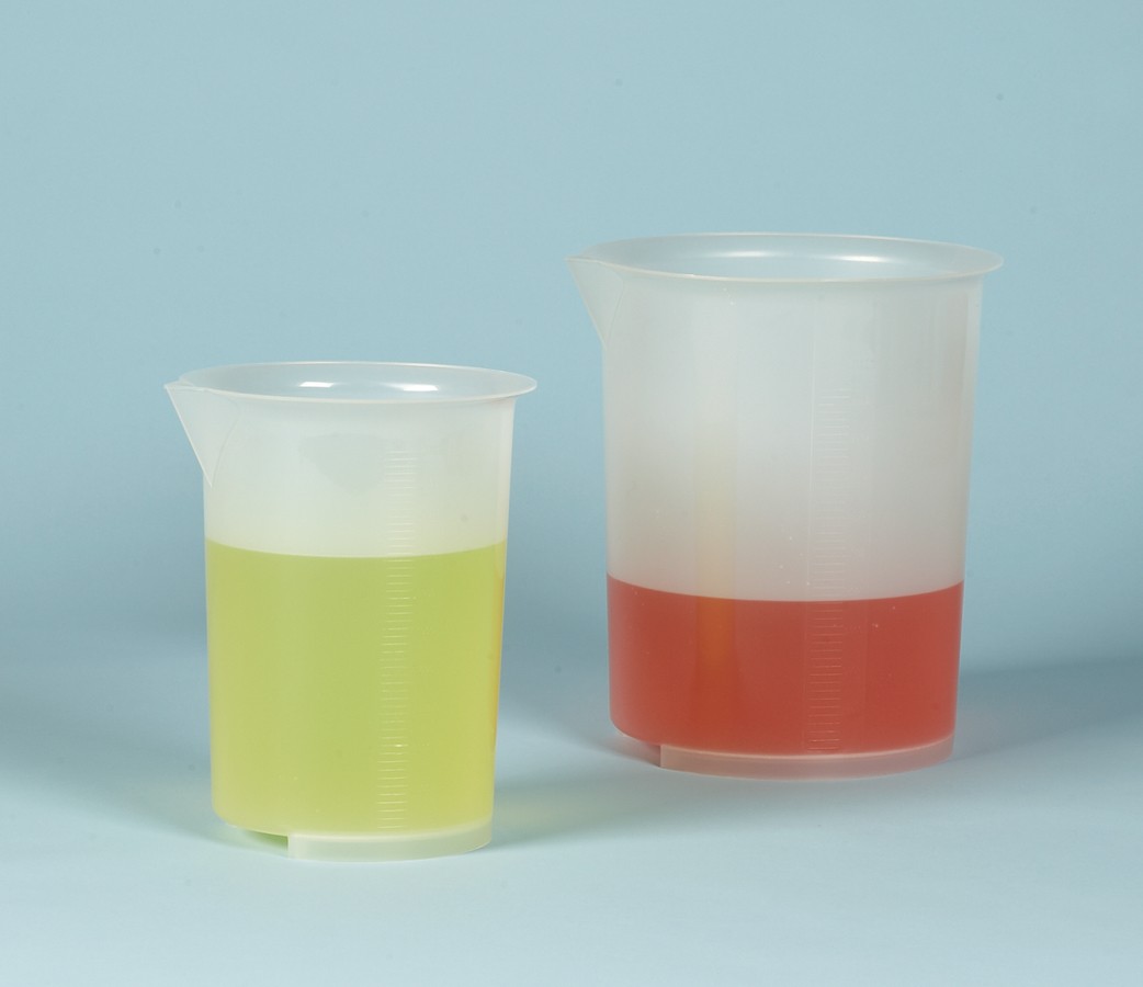 SP Bel-Art Large Volume 10,000ml Polypropylene Graduated Beaker; 200ml Graduation