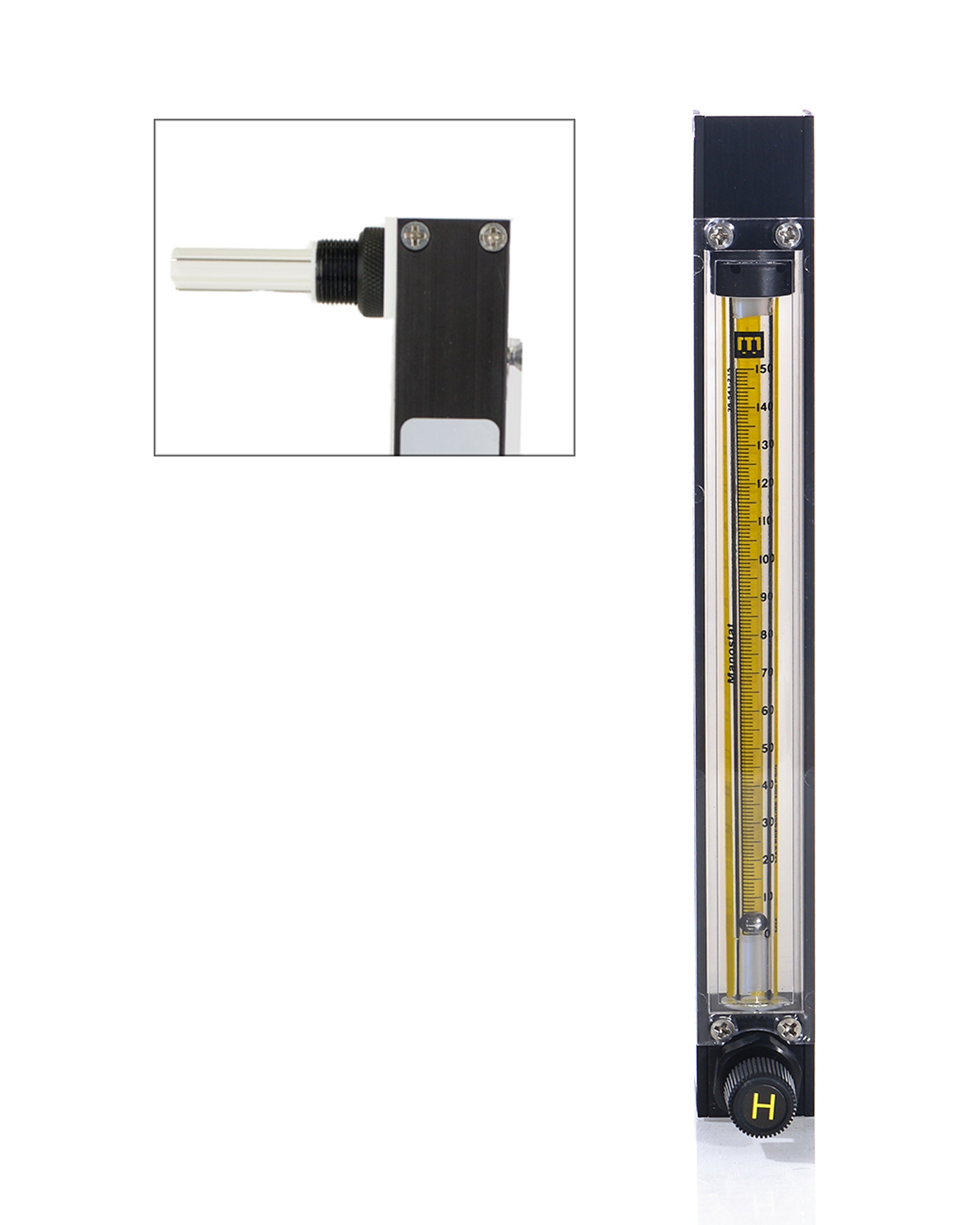 SP Bel-Art Riteflow PTFE Mounted Flowmeter; 150mm Scale, Size 4