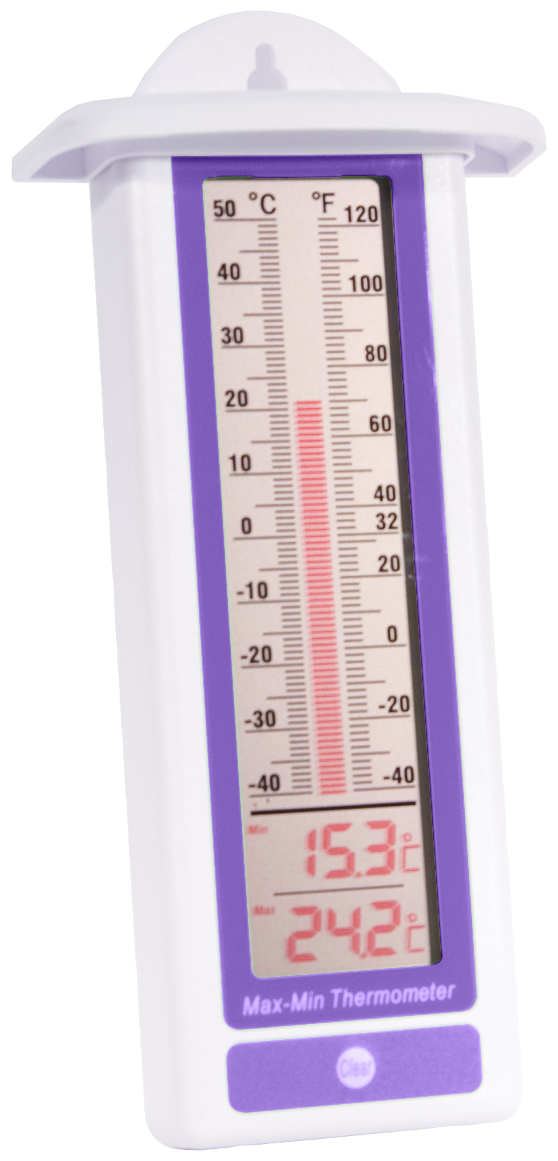 SP Bel-Art, H-B DURAC Probeless Electronic Indoor/Outdoor Thermometer; -40/50C (-40/122F)