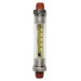 SP Bel-Art Riteflow Borosilicate Glass Guarded Flowmeter; 65mm Scale, Size 5