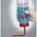 SP Bel-Art Safety-Vented / Labeled 2-Color LYOB Wide-Mouth Wash Bottles; 500ml (16oz), Polyethylene w/Natural Polypropylene Cap (Pack of 3)
