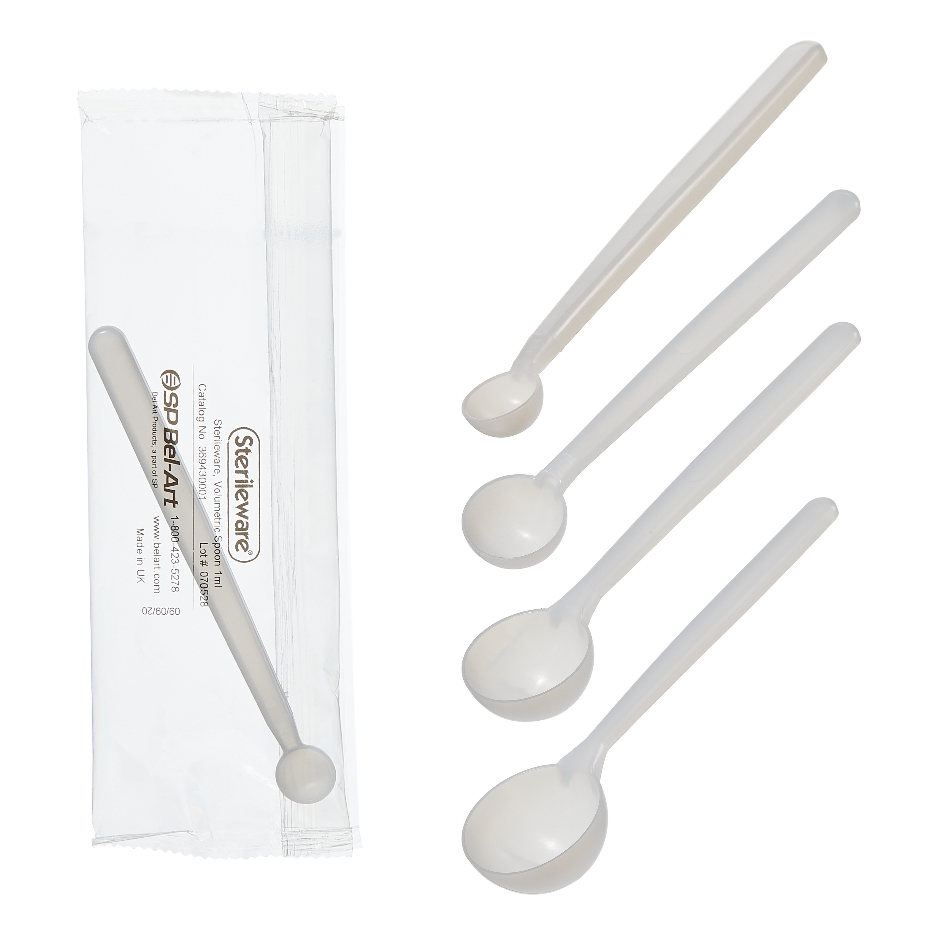 SP Bel-Art, Sterileware Volumetric Sampling Spoons