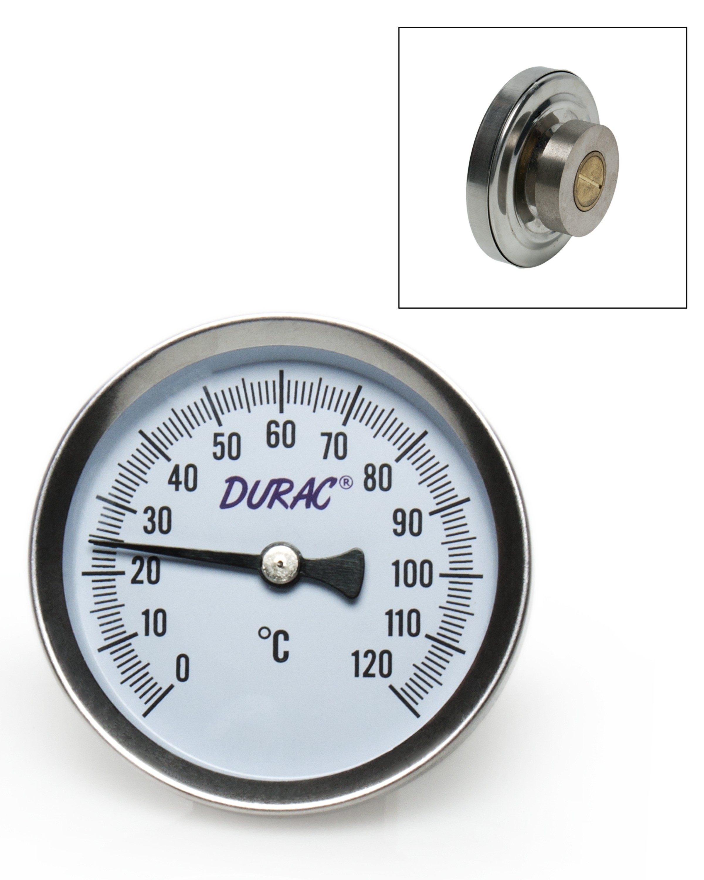 Bi-Metal Dual Magnetic Surface Thermometer — Mountainside Medical