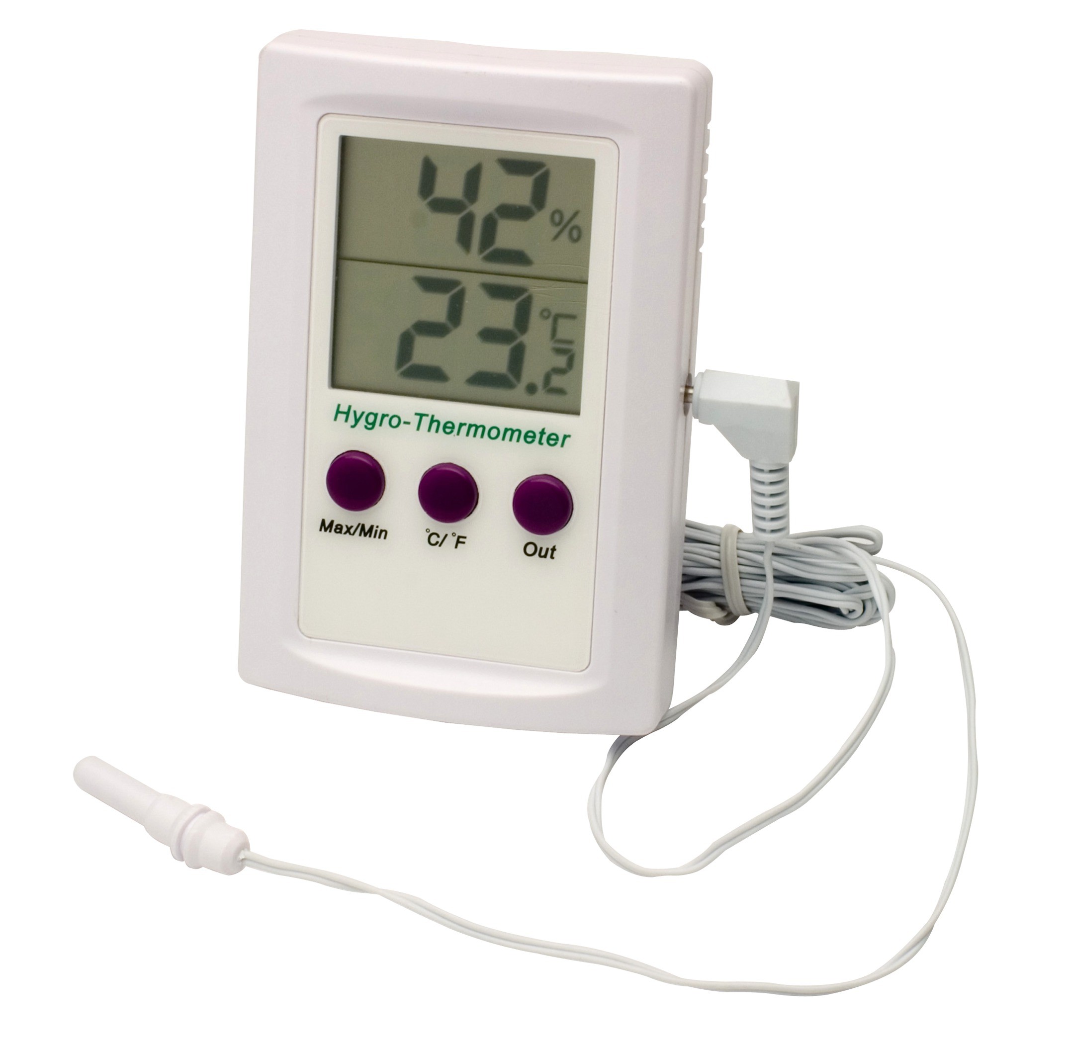 Beaker clip thermometer holder, multi-probe, SP Bel-Art